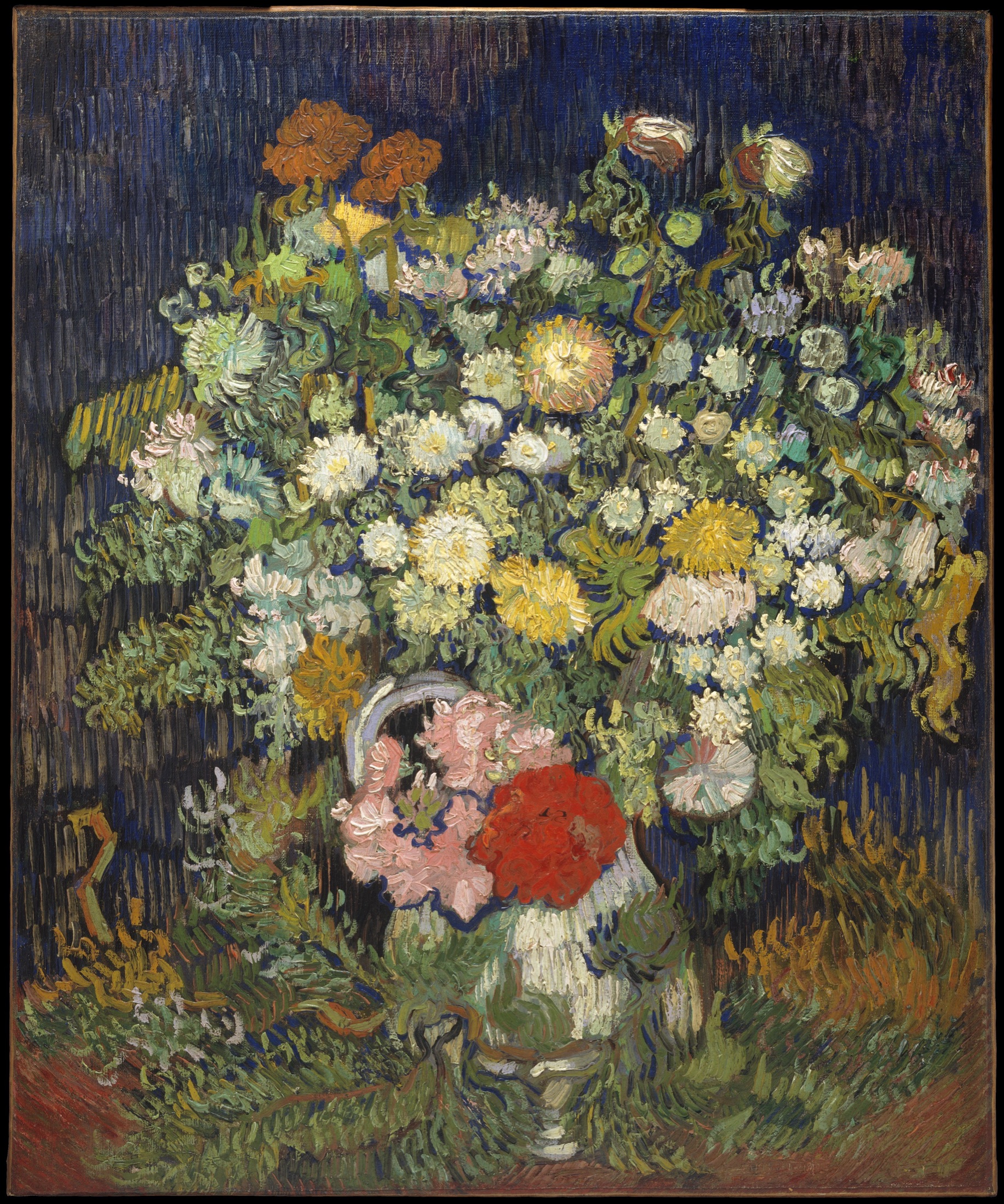 Vincent van Gogh, Bouquet of Flowers in a Vase