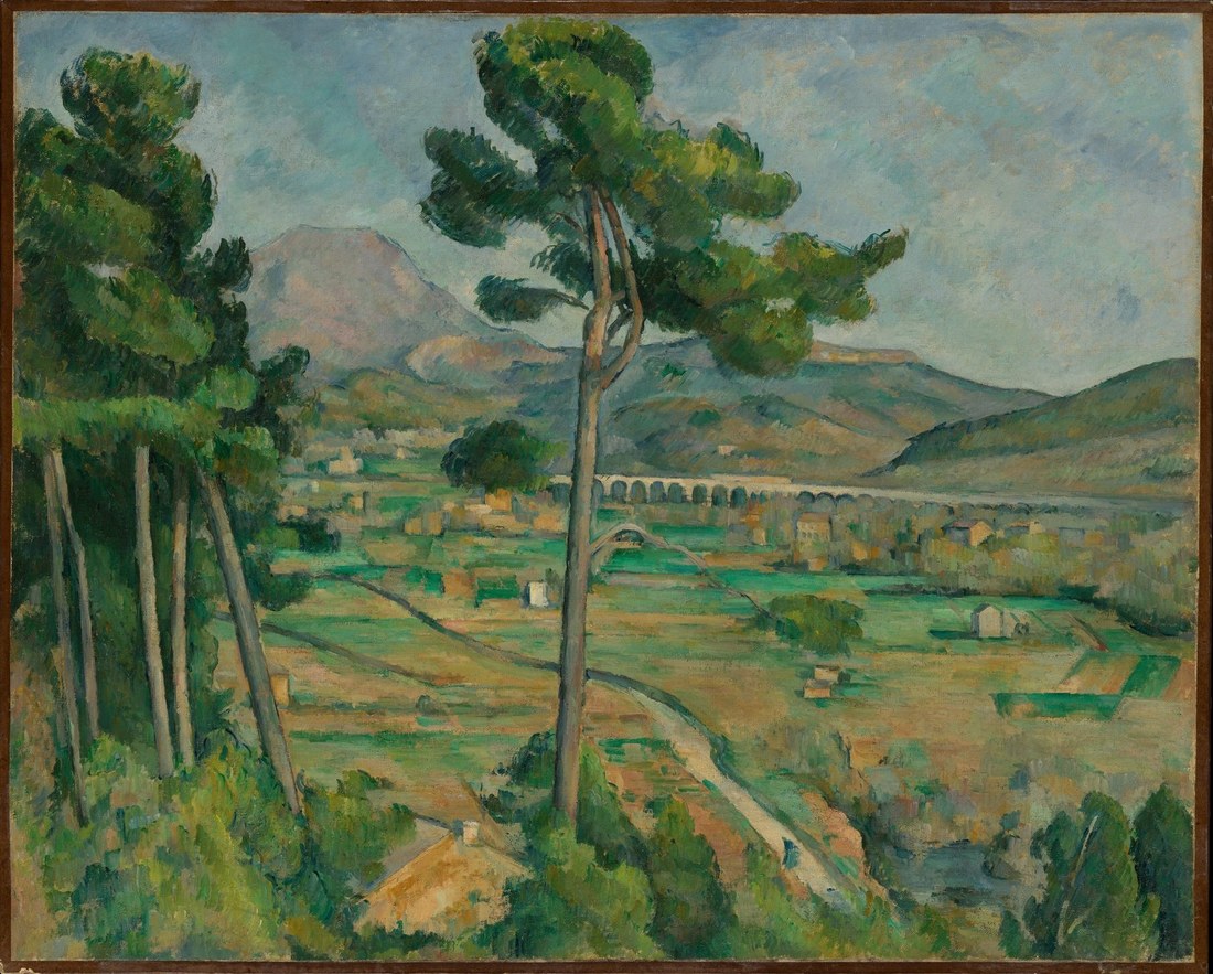 Paul Cézanne, Mont Sainte-Victoire and the Viaduct of the Arc River Valley