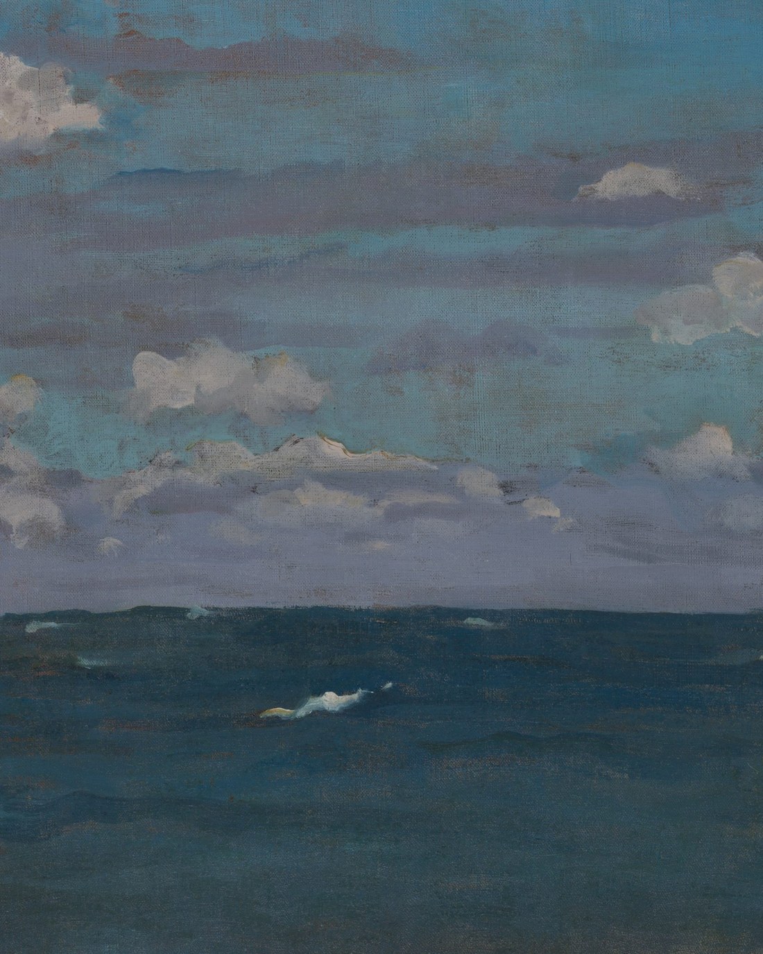 James McNeill Whistler, Violet and Silver — The Deep Sea: bands of teal sky, violet cloud and deep blue-green water